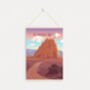 Capitol Reef National Park USA Travel Poster Art Print, thumbnail 6 of 8