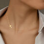 Sideways Cross Necklace, thumbnail 6 of 7