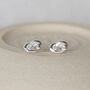 Sterling Silver Love Knot Studs, thumbnail 1 of 3