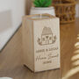 Personalised New Home Wooden Tealight Holder, thumbnail 1 of 4