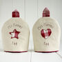 Personalised 40th Ruby Anniversary Egg Cosies Gift, thumbnail 9 of 11