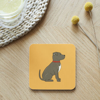 Organic Staffie Tea Towel – A Delightful Gift For Dog Lovers, 6 of 12