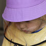 Kids Fisherman Hat With Soft Protective Face Visor, thumbnail 1 of 7