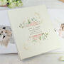 Personalised Floral Traditional Wedding Photo Album, thumbnail 3 of 7