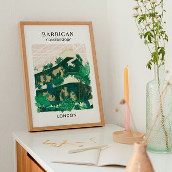 Barbican Conservatory London Art Print, 2 of 2