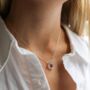 Silver Russian Wedding Ring Pendant Necklace, thumbnail 2 of 6
