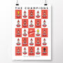 Arsenal Champions Squad 25/26 Poster, thumbnail 2 of 6