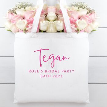 Personalised Hen Party Tote Bag, 4 of 5