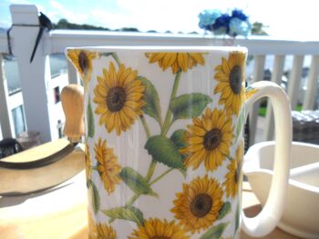 Large Jug In Sunflower Design, 4 of 9