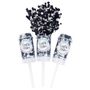 Pack Of 14 Marble Monochrome Party Balloons, thumbnail 5 of 5