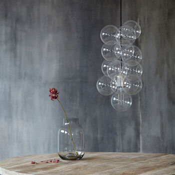 Glass Bubble Cluster Pendant Light, 3 of 6