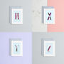 Pack Of Five X Blank Monogram Card Sets, thumbnail 12 of 12