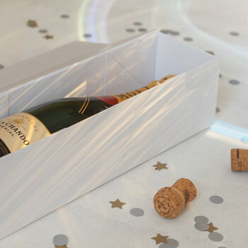 Personalised Engagement White Bottle Box, 8 of 11