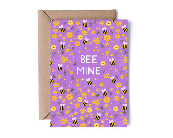 Adorable 'Bee Mine' Valentine's Day Card, 4 of 4