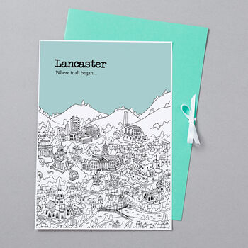 Personalised Lancaster Print, 9 of 9