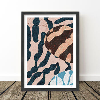 Terrazzo Abstract Cells Art Print, 5 of 7