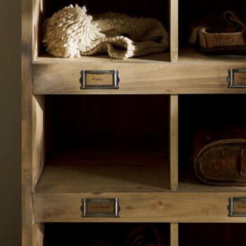 Tall Wooden Chedworth Welly Locker, 3 of 3