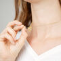 Gold Plated Mother, Daughter And Granddaughter Necklace, thumbnail 2 of 5