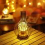 Cordless Table Bedside Lamp Light Fairy Starry Lights, thumbnail 2 of 7