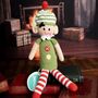 Handmade Large Doll Elf Fair Trade Toy, thumbnail 1 of 3