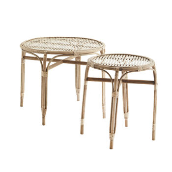 Small Or Large Bamboo And Rattan Table, 4 of 4
