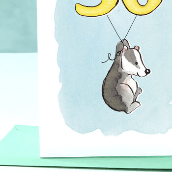 Badger 30th Birthday Card, 2 of 8