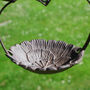 Personalised Iron Heart Garden Flower Bird Dish, thumbnail 5 of 8