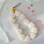 Stocking Filler Smiley Face Hearts Phone And Bag Charm, thumbnail 1 of 5