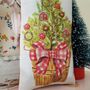 Christmas Illustration Scented Fabric Gift Pillow, thumbnail 8 of 10