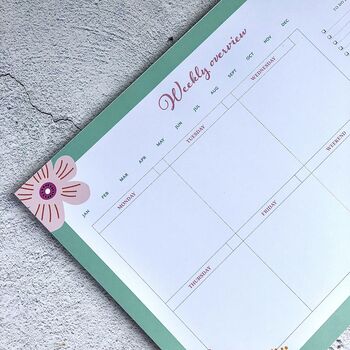 Stationery Gift Set Planner, Calendar And Notepad, 3 of 8