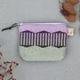 Handwoven Purse Zip Pouch Wallet, thumbnail 4 of 9