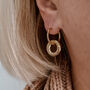 Curved Circle Hoops, thumbnail 3 of 4