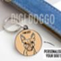 Boston Terrier Outline ID Tag, thumbnail 2 of 4