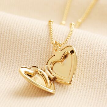 Heart Locket Necklace, 3 of 8