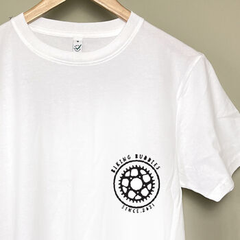 Personalised Biking Buds T Shirt Or Parent And Child Set, 2 of 6