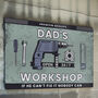 Personalised Workshop Metal Sign, thumbnail 2 of 3