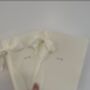 Set Of Two Personalised Wedding Typewriter Vow Books, thumbnail 5 of 6