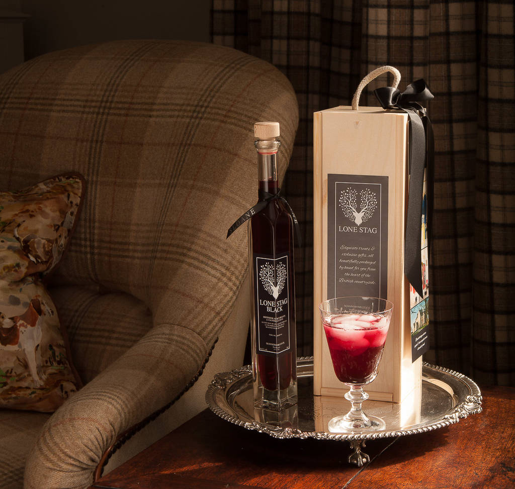 Fathers Day Blackcurrant And Coffee Bean Gin Infusion