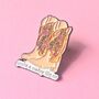 Cowboy Like Me Swiftie Enamel Pin Badge, thumbnail 2 of 4