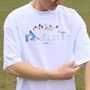 England Cricket Players Oversized T Shirt, thumbnail 9 of 10