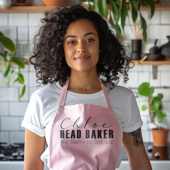 Bespoke Personalised Apron: Perfect Gift For Him Or Her, 2 of 12