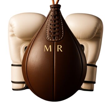 Personalised Leather Boxing Speedball, 2 of 11