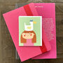 Mini Girl And Duck Card, thumbnail 5 of 5