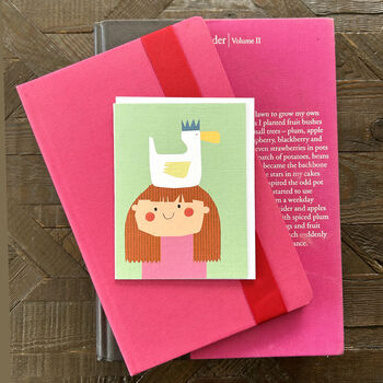 Mini Girl And Duck Card, 5 of 5
