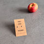 Great Teacher Sterling Silver Apple Earrings, thumbnail 5 of 10