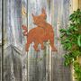 Metal Bull Garden Wall Art Powerful Silhouette Design, thumbnail 10 of 10