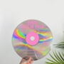 Bad Bitch CD Style Upccyled 12' Laser Disc Decor, thumbnail 1 of 8
