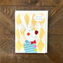 Mini Happy Rabbit Birthday Card, thumbnail 4 of 5