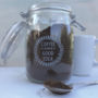 Coffee Is Always A Good Idea Glass Storage Jar, thumbnail 3 of 8