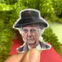 Miss Marple Holographic Sticker, thumbnail 4 of 5